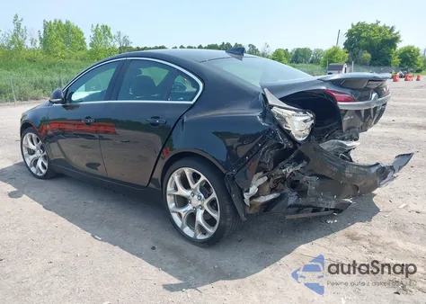 2015 Buick Regal Gs из США, поврежденный, VIN 2G4GT5GX4F9285883